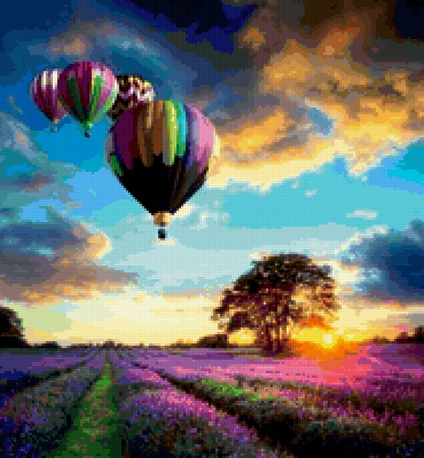 воздушный шар - воздушный шар - предпросмотр