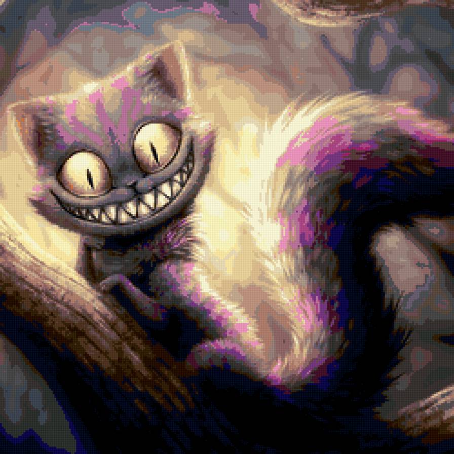 Чеширский кот - кот - предпросмотр