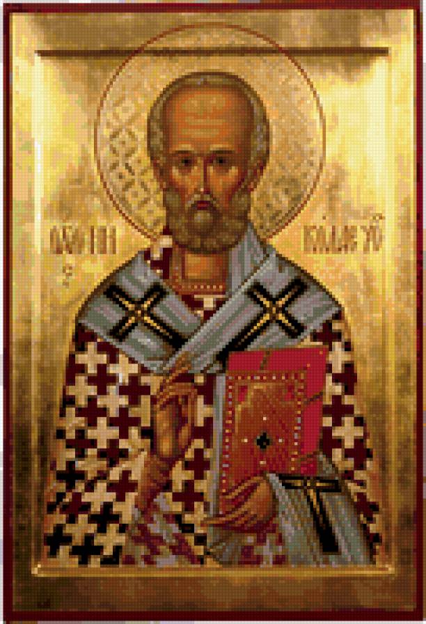 Икона Николай Чудотворец - николай чудотворец, икона - предпросмотр