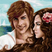 Схема вышивки «любовь»