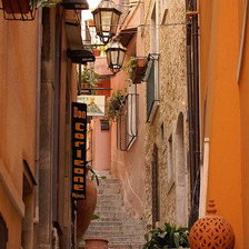 Схема вышивки «улочка»