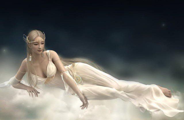 в облаках - фентези - оригинал