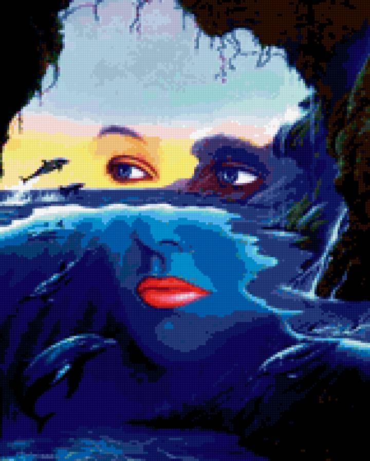 Пятый элемент - море. женщина. природа. - предпросмотр