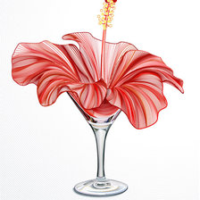 Схема вышивки «цветок»