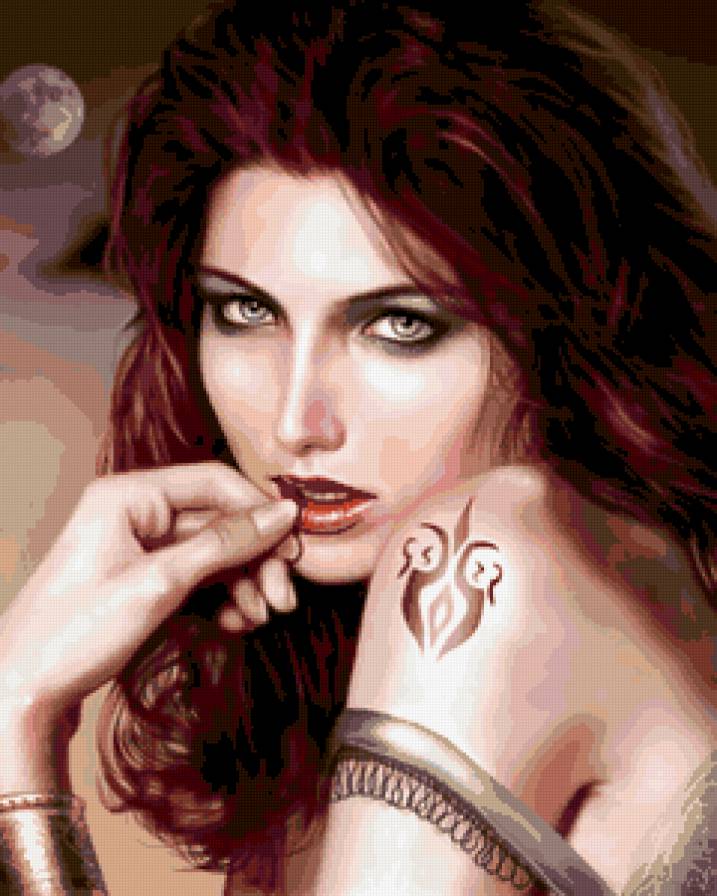 девушка - образ, портрет, женщина - предпросмотр