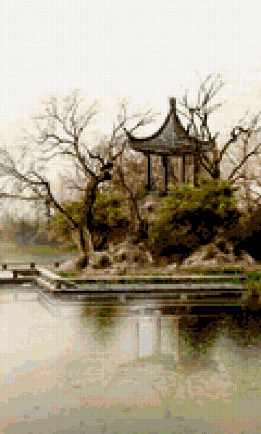 Японский сад - природа - предпросмотр