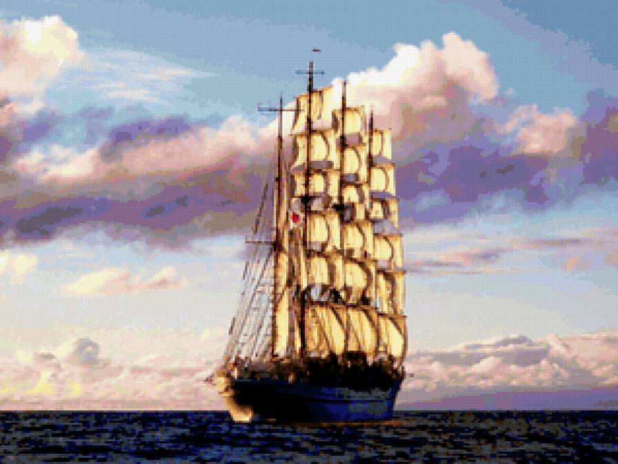 серия корабли - море - предпросмотр