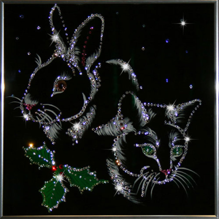 кролик и кот - гороскоп, восточный гороскоп, знаки зодиака - оригинал