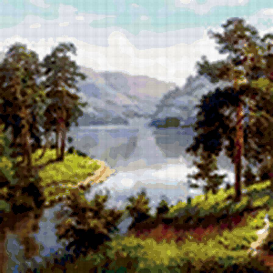 на берегу реки - предпросмотр