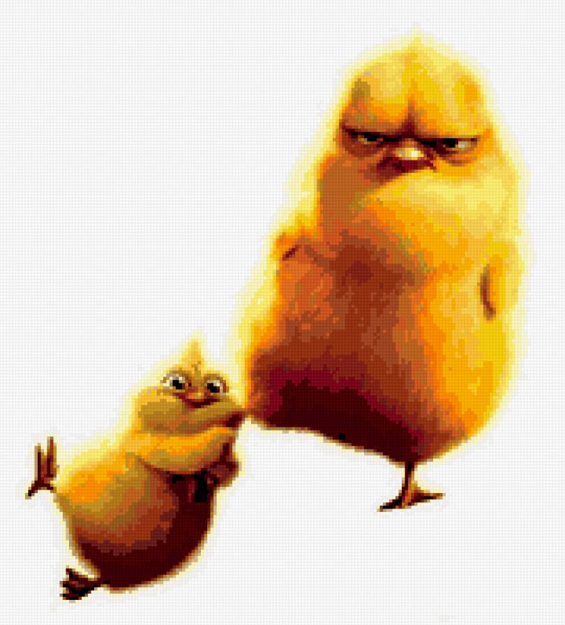 серия"детское" - детское, цыплята - предпросмотр