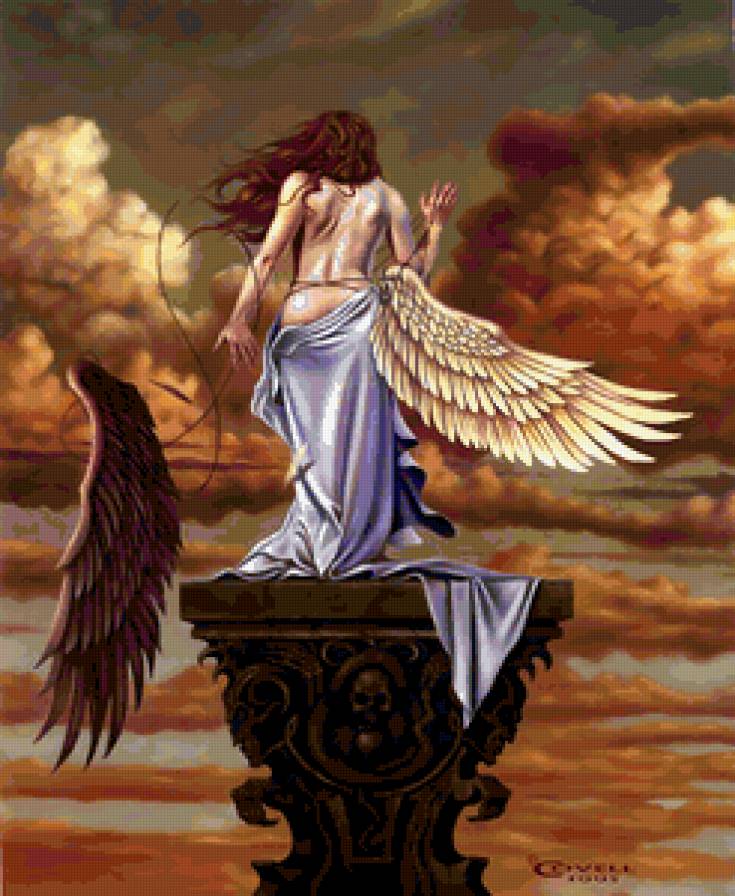 Падший ангел - ангел - предпросмотр