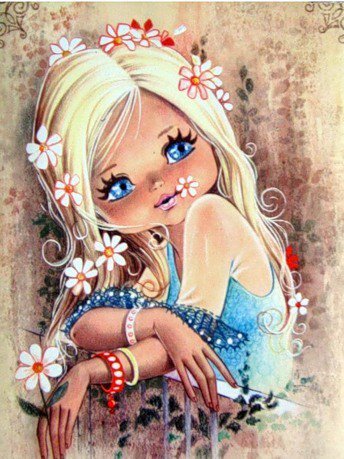 модница - девочка - оригинал