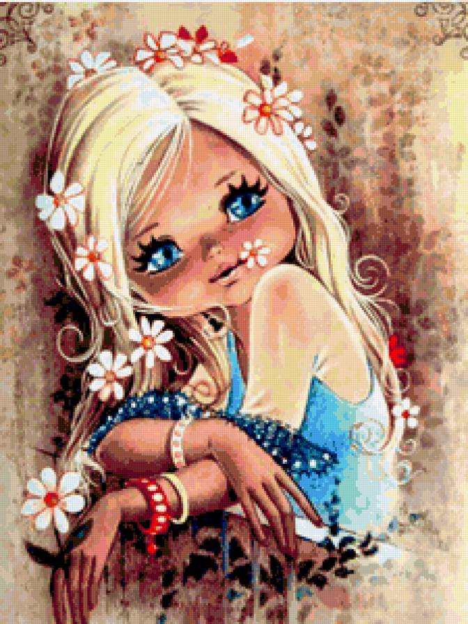 модница - девочка - предпросмотр