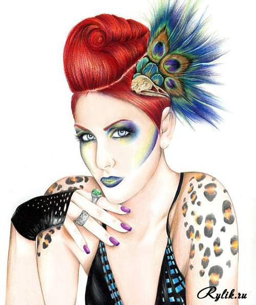 Павлине - женщины мира, женский взгляд - оригинал