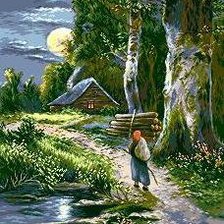 Оригинал схемы вышивки «майская ночь» (№300851)