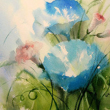 Схема вышивки «акварель»