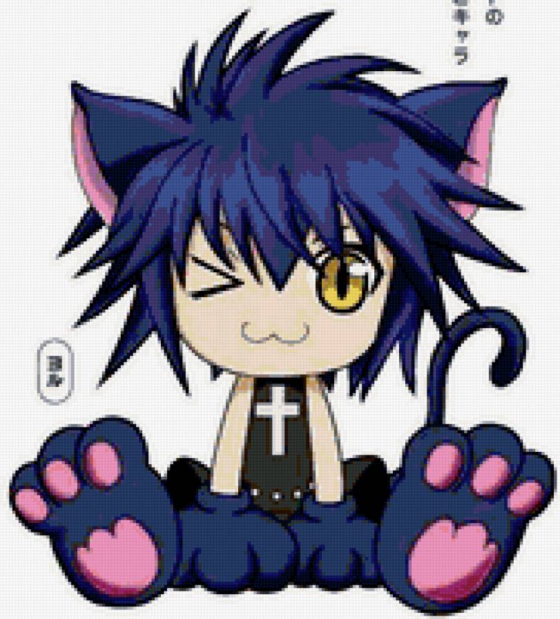 Йору - еру, кот, йору, аниме, чары-хранители, икуто - предпросмотр