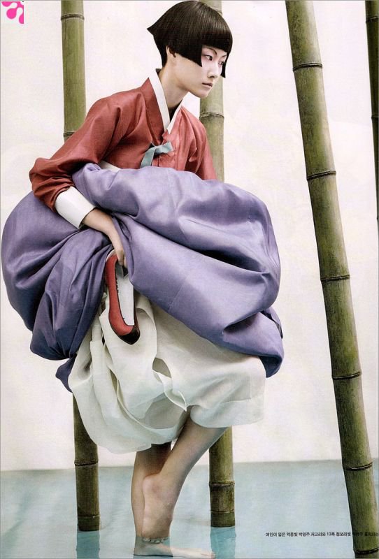 девушка и бамбук 2 - картинка - оригинал