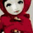 Предпросмотр схемы вышивки «Кукла-вишенка» (№301218)