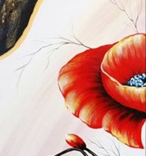 Схема вышивки «Диптих Маки (часть 1)»