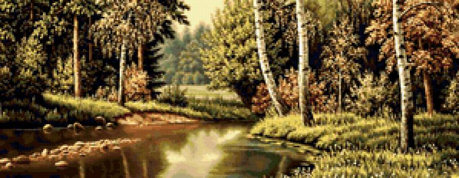 пейзаж - пейзаж, природа, живопись - предпросмотр