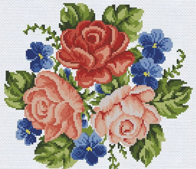 букет цветов - оригинал