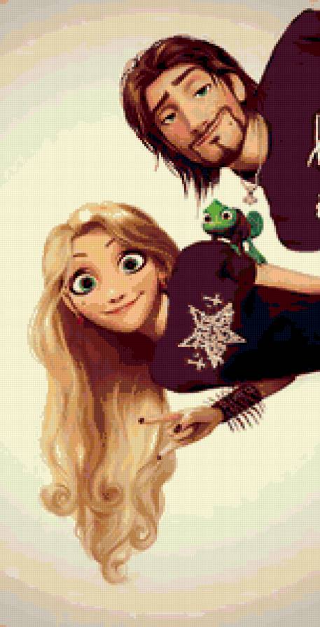 Рапунцель - детское, мультики - предпросмотр