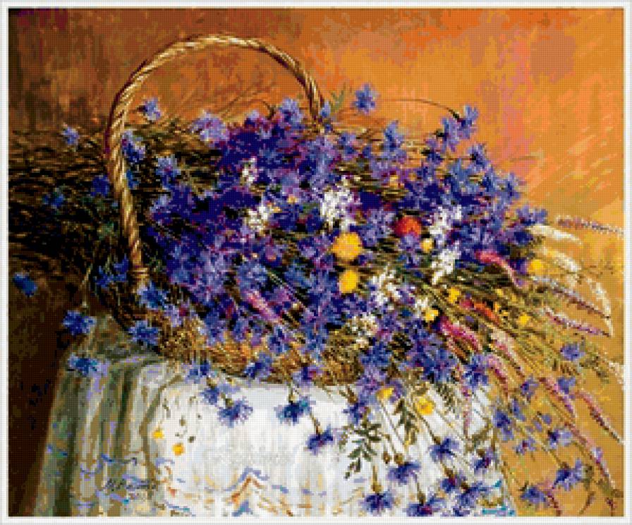 луговые цветы - предпросмотр