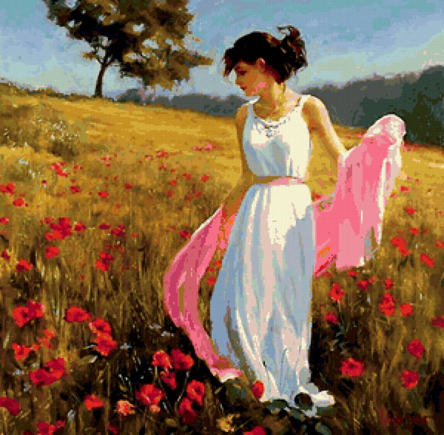 женская красота - люди, девушка, природа - предпросмотр