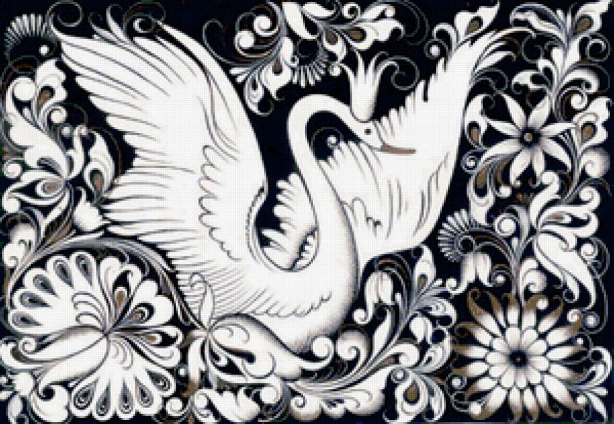 лебедь - предпросмотр