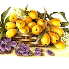 Схема вышивки «натюрморт»