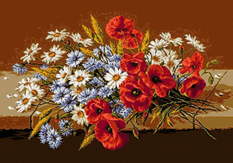 полевые цветы - предпросмотр