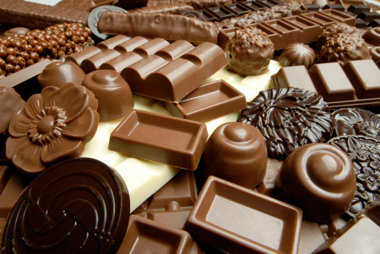 шоколад - панно, шоколад, конфеты - оригинал