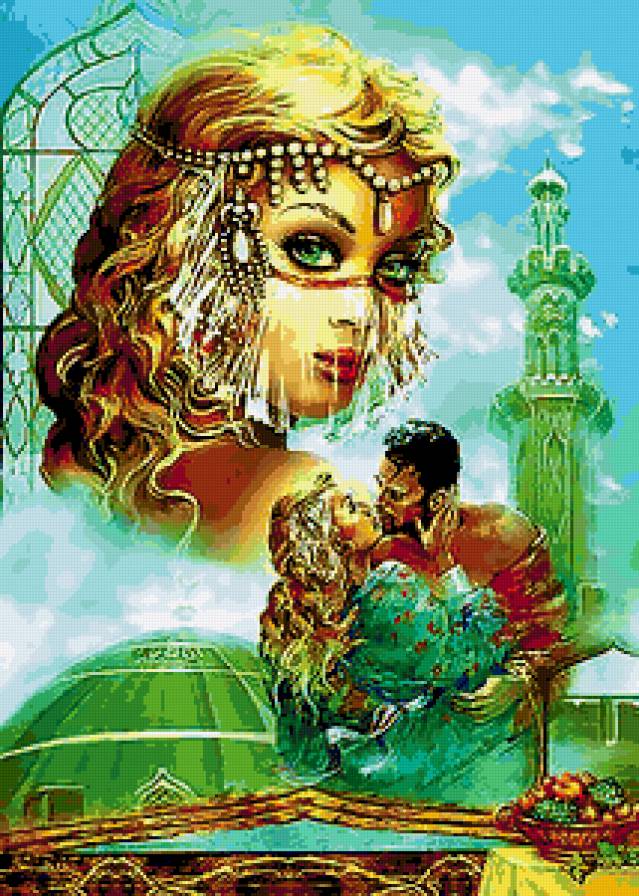 женщина востока - предпросмотр