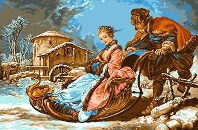 катания на санках - оригинал