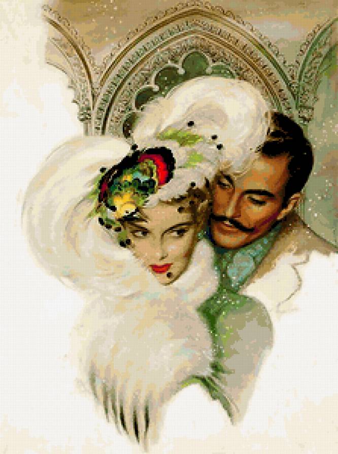 флирт - мужчина, женщина - предпросмотр