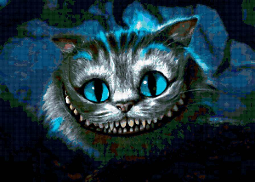 Чеширский кот - чеширский, алиса в стране чудес, кот - предпросмотр