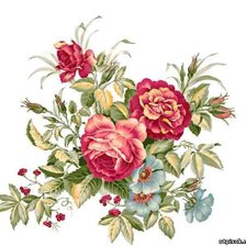 Схема вышивки «букет»