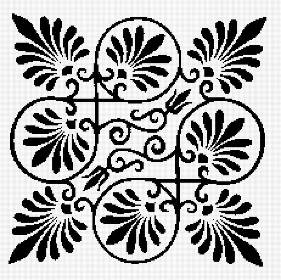 узор для подушки - подушка, узор - предпросмотр