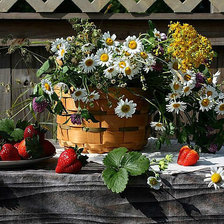 Схема вышивки «натюрморт»