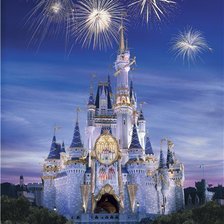 Схема вышивки «Дисней Лэнд»