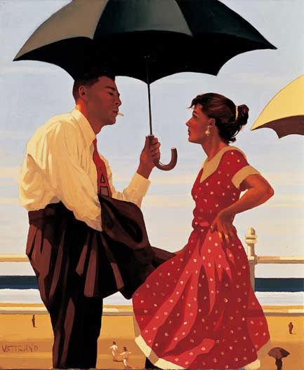 двое с зонтом - оригинал