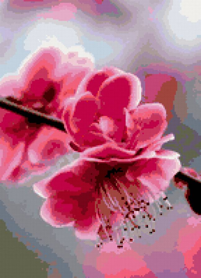 весенний цветок - предпросмотр