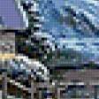 Предпросмотр схемы вышивки «зимний пейзаж» (№303884)