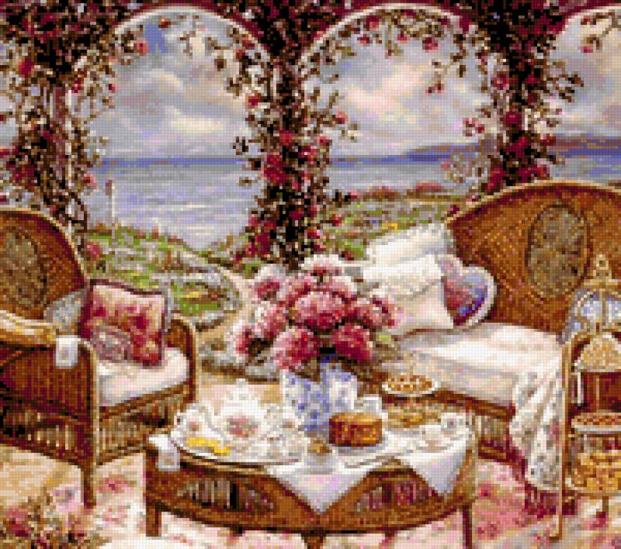 беседка - картины - предпросмотр