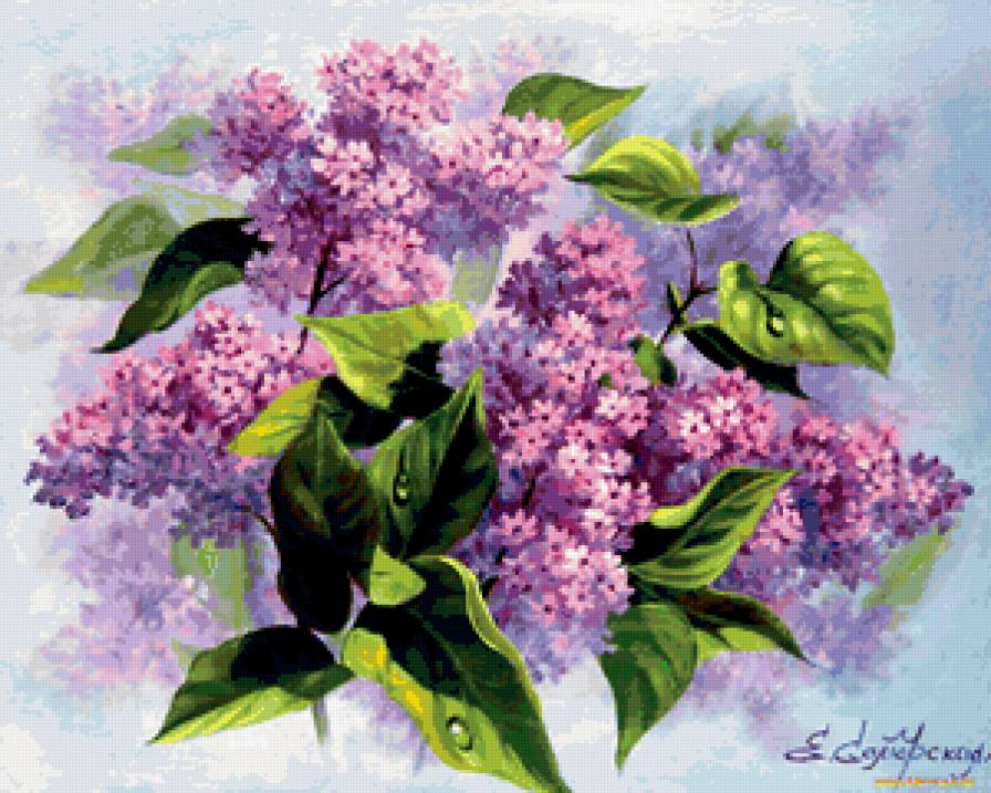 картина - цветы - предпросмотр