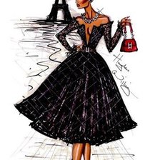 Схема вышивки «француженка»