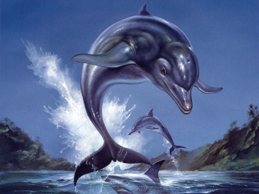 дельфин - дельфин - оригинал