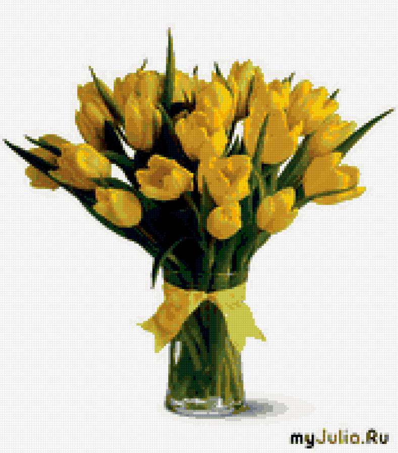 тюльпаны - цветы, букеты - предпросмотр