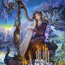 Схема вышивки «Музыка зимы»